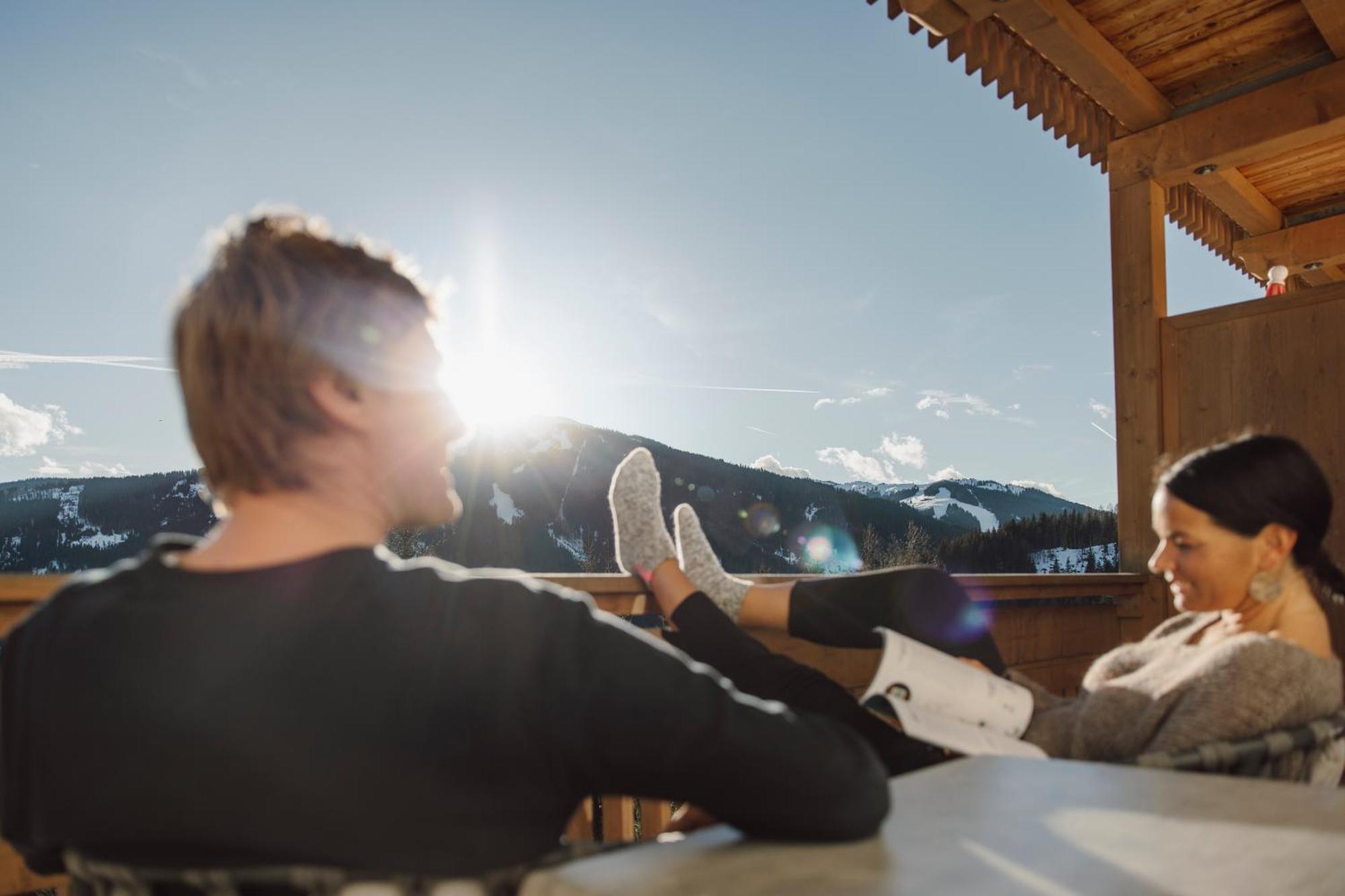 Hotel Bergheimat Muhlbach Am Hochkonig Bagian luar foto