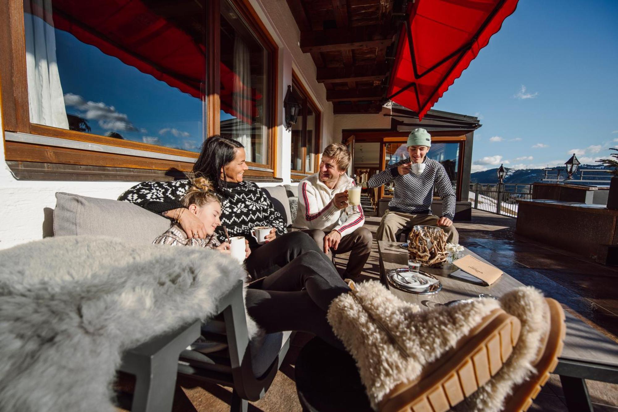 Hotel Bergheimat Muhlbach Am Hochkonig Bagian luar foto