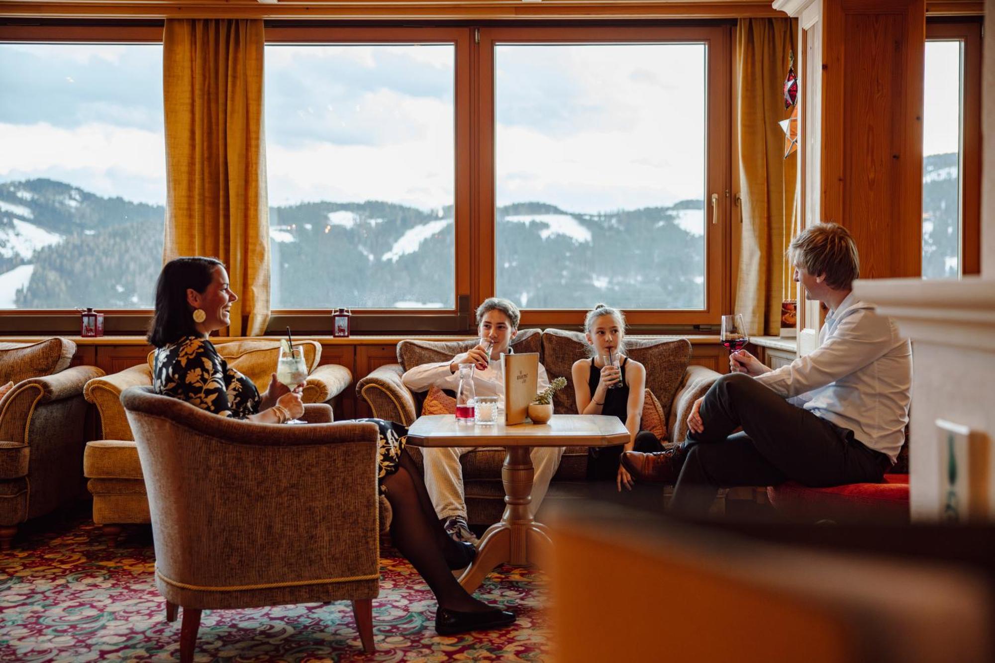 Hotel Bergheimat Muhlbach Am Hochkonig Bagian luar foto